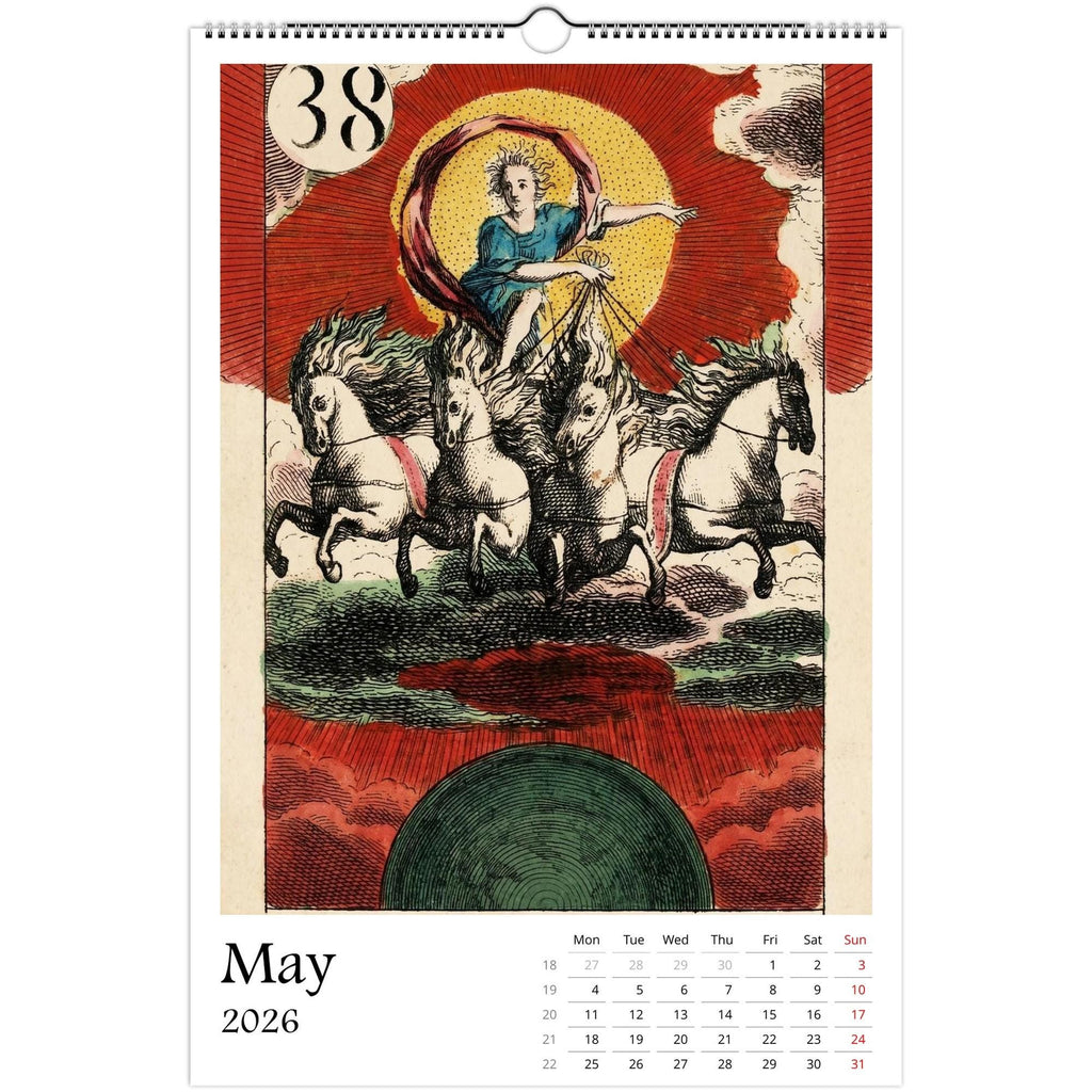 Medieval Marginalia 2026 Art Calendar 11x16.5, Gothic Art, Bizarre Creature, Dark Academia, Weird Medieval, Art Lover Gift