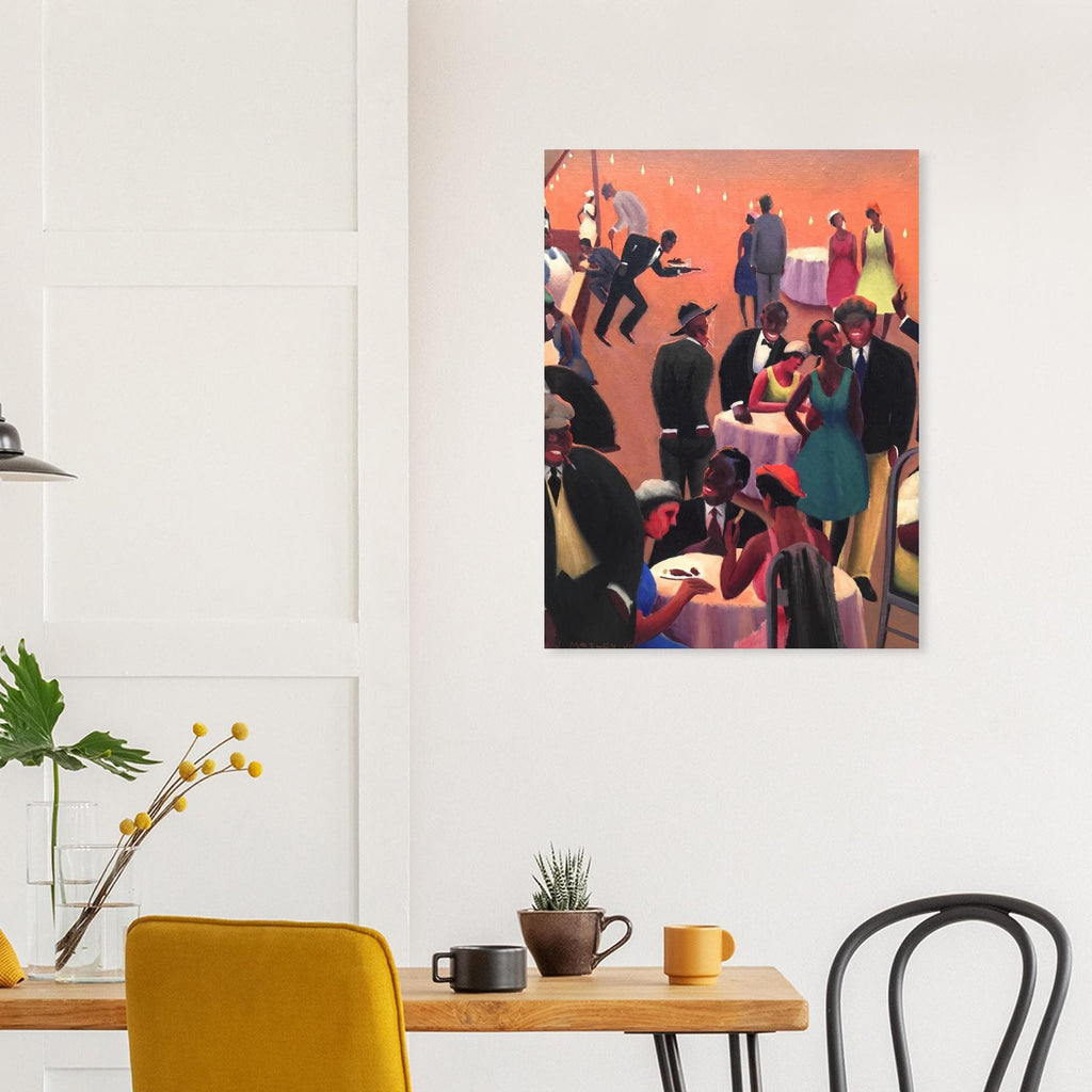 Vibrant Harlem Renaissance Art Archibald Motley Nightlife Jazz Age Scene African American Modernism Print Portraits and Figures