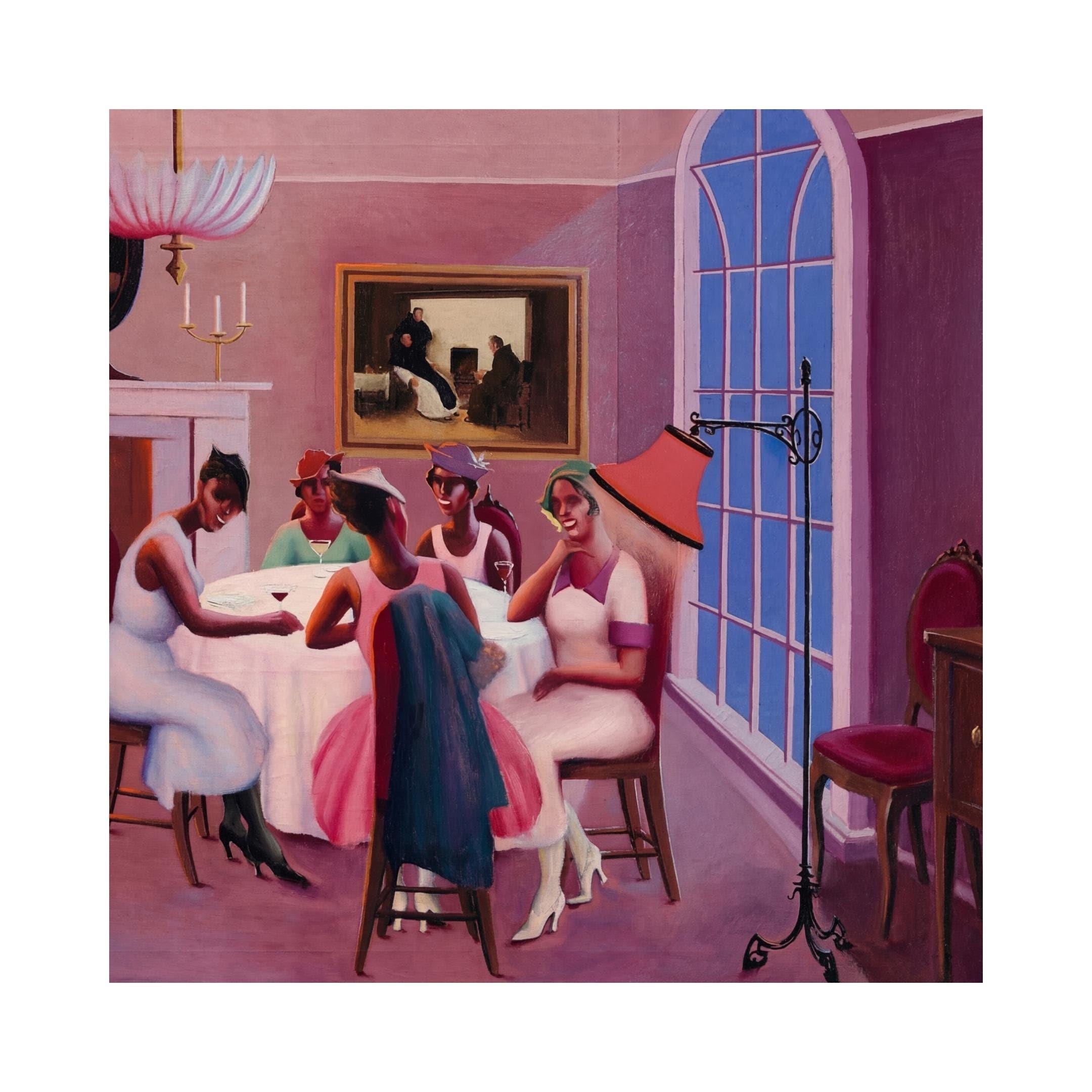 Cocktails Art Print Archibald Motley Harlem Renaissance Wall Art African American Art 1920s Decor Jazz Age Painting Famous Artwork