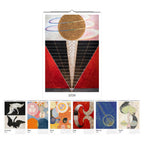 13 Artworks Of Spiritual Abstract Painting 2026 Wall Calendar 11x16.5, Hilma Af Klint, Mystical Calendar, Pastel Decor Gift