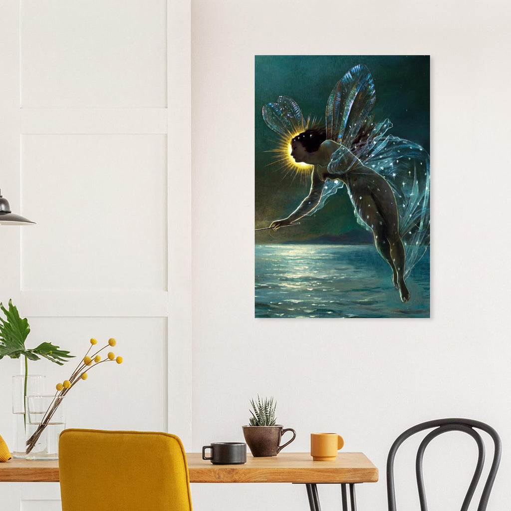 Spirit Of The Night Fairy Oil Painting John Atkinson Grimshaw Vintage Victorian Fantasy Art Print Dark Academia And Moody