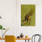 Hieronymus Bosch Medieval Monster Weird Bird Art Print Garden of Earthly Delights Surreal Renaissance Decor Dark Fantasy Macabre
