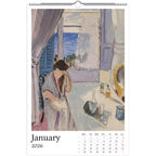 13 Artworks Of Modern Fauvism 2026 Wall Calendar 11x16.5, Henri Matisse, Vibrant Vibe, Vintage Monthly Planner, New Year Gift