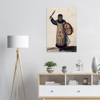 Siberian Shaman by William Alexander Fine Art Print, Antique Russian Costume, Ethnic Shamanic Poster, Tribal History Wall Art