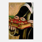 Weird Medieval Art Print Francesco del Cossa Saint Lucy Eyes Detail Gothic Home Decor Oddities Gift Dark Academia & Moody 0d8c7