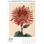 13 Artworks Of Vintage Botanical 2026 Wall Calendar 11x16.5, Keika Hasegawa, Japandi Floral Vibe, Plant Mom New Year Gift