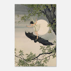 The Fairy On A Bat By Ida Rentoul Outhwaite, Fairy Tale Wall Art, Vintage Fairy, Magical Whimsical, Bat Art Print, Night Wall Art