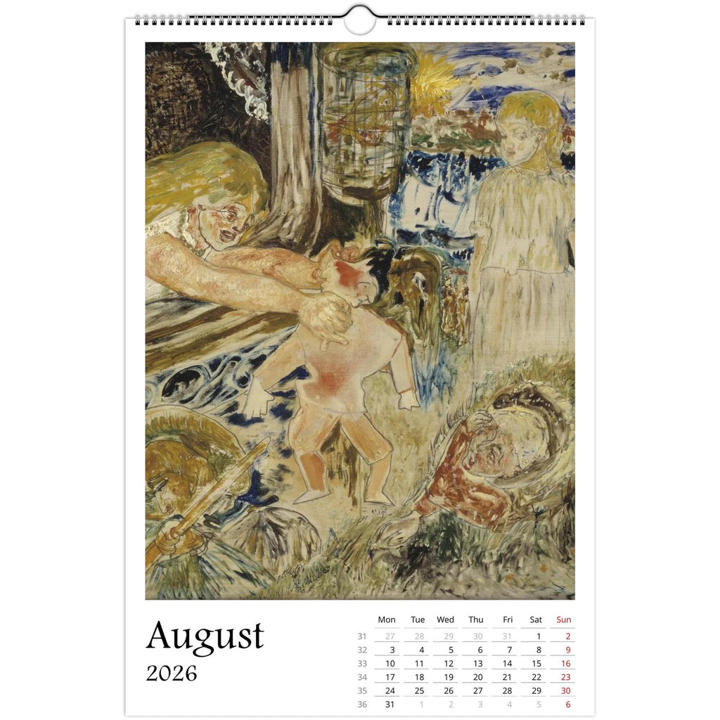 13 Artworks Of Ernst Josephson 2026 Art Calendar 11x16.5, Symbolism Art, Classic Fine Art, Vintage Aesthetic, Moody, Art Gift