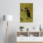 Hieronymus Bosch Bird Monster Eating Frog Art Print Medieval Weird Wall Decor Dark Academia Gothic Home Art Dark Academia & Moody