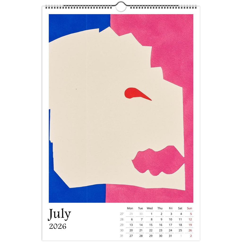 13 Artworks Of Henri Matisse 2026 Art Calendar 11x16.5, Fauvism, Abstract Poster, Vibrant Art, Eclectic Room, Art Lover Gift
