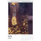 13 Artworks Of Gustav Klimt 2026 Art Calendar 11x16.5, Art Nouveau Movement, Masterpieces, Golden Aesthetic, Vintage Vibe, Art Gift