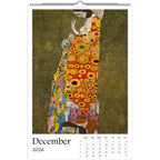 13 Artworks Of Gustav Klimt 2026 Art Calendar 11x16.5, Art Nouveau Movement, Masterpieces, Golden Aesthetic, Vintage Vibe, Art Gift