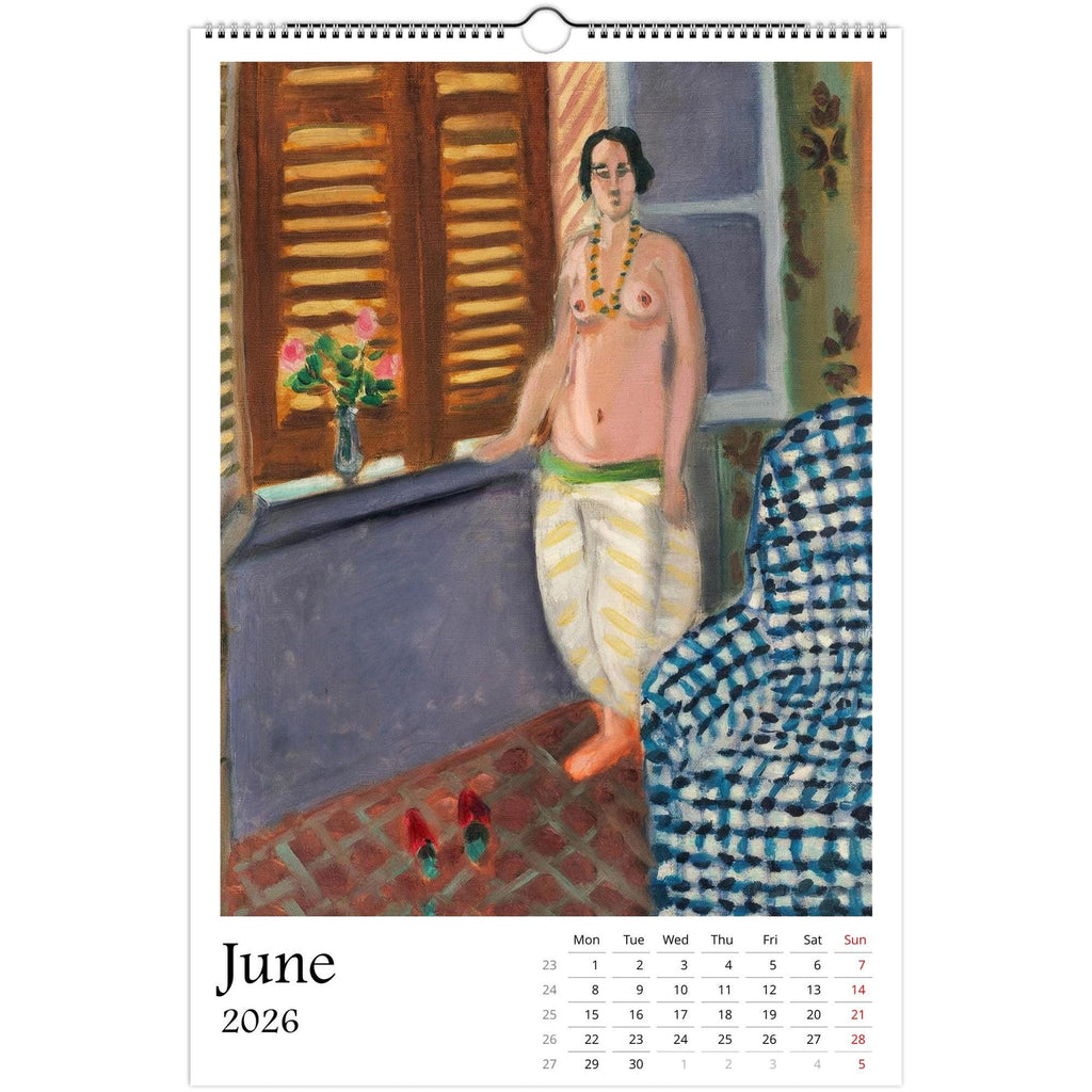 13 Artworks Of Modern Fauvism 2026 Wall Calendar 11x16.5, Henri Matisse, Vibrant Vibe, Vintage Monthly Planner, New Year Gift
