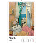 13 Artworks Of Modern Fauvism 2026 Wall Calendar 11x16.5, Henri Matisse, Vibrant Vibe, Vintage Monthly Planner, New Year Gift