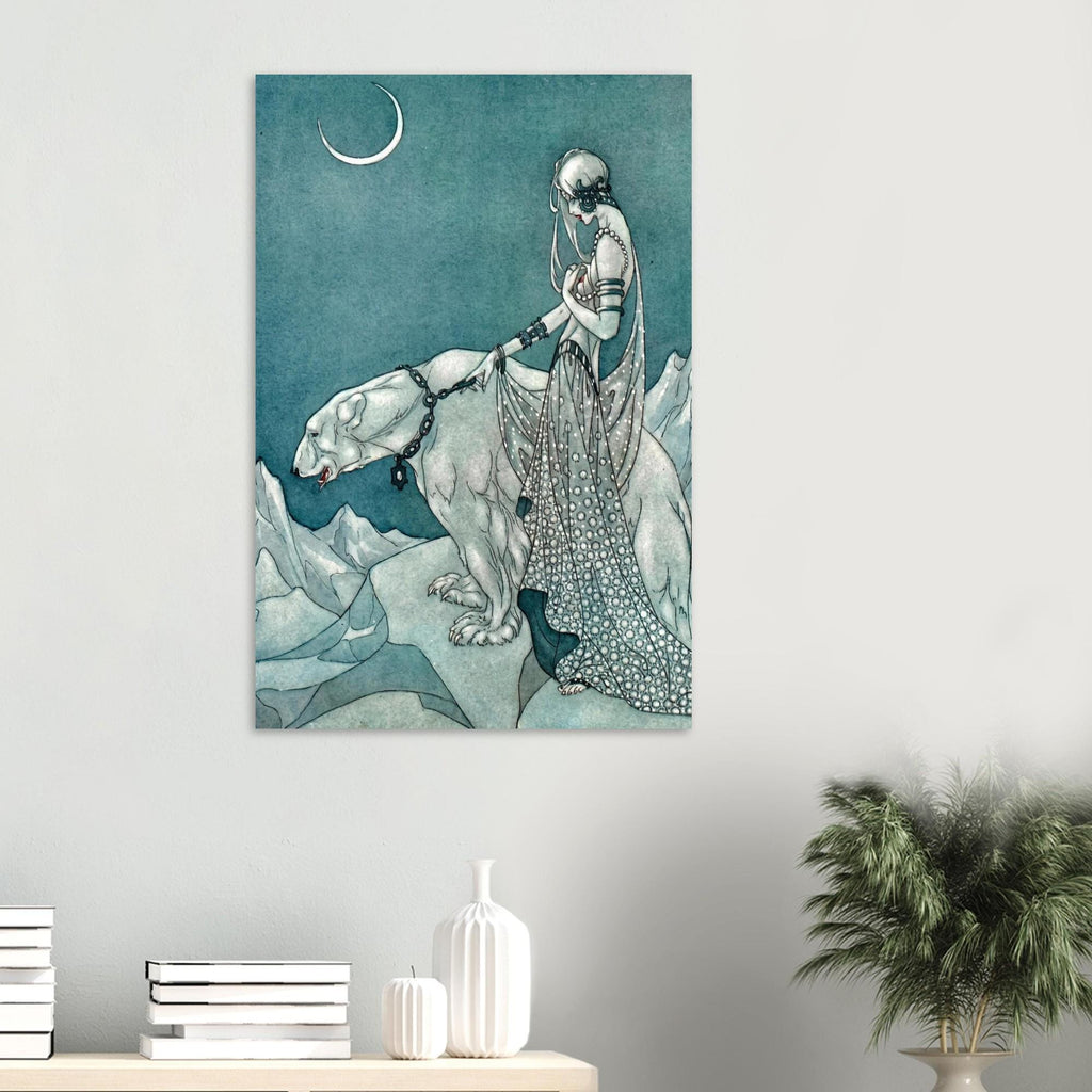 Kay Nielsen East of the Sun and West of the Moon Polar Bear Art Nouveau Vintage Fairy Tale Nordic Folk Art Art Nouveau and Vintage