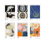 13 Artworks Of Spiritual Abstract Painting 2026 Wall Calendar 11x16.5, Hilma Af Klint, Mystical Calendar, Pastel Decor Gift