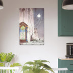 Kay Nielsen Vintage Fairy Tale Art Print Celestial Moon and Stars Illustration Art Nouveau Mythic Goddess Myth Symbolism