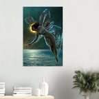 Spirit Of The Night Fairy Oil Painting John Atkinson Grimshaw Vintage Victorian Fantasy Art Print Dark Academia And Moody
