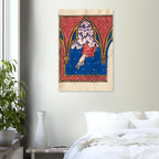 Hand of God Medieval Manuscript Art Print Manus Dei Blessing Gesture Gothic Illuminated Poster Religious Wall Decor Myth Symbolism