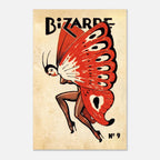 John Willie Bizarre Magazine No 9 Vintage Art Print Fetish Pin Up Butterfly Woman Retro Mid Century Erotica Art Nouveau Vintage