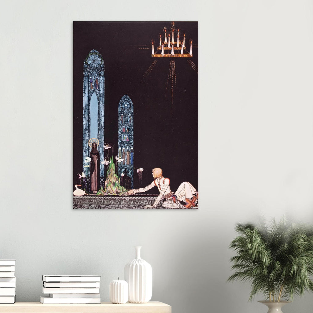 Kay Nielsen Art Print East of the Sun and West of the Moon Vintage Fairy Tale Illustration Dark Academia Art Nouveau and Vintage