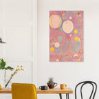 The Ten Largest No 8 Adulthood by Hilma af Klint, Mystical Wall Art, Spiritual Diagram, Abstract Painting, Feminist Art, Vintage Art