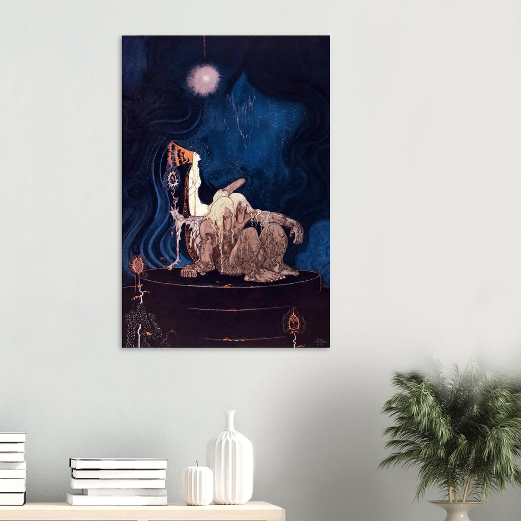 Kay Nielsen Troll Princess East of the Sun West of the Moon Vintage Norse Mythology Art Print Scandinavian Myth Symbolism