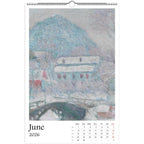 13 Artworks Of Claude Monet 2026 Art Calendar 11x16.5, French Impressionism, Nature Scenes, Fine Art, Retro Vibe, Holiday Gift