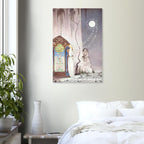 Kay Nielsen Vintage Fairy Tale Art Print Celestial Moon and Stars Illustration Art Nouveau Mythic Goddess Myth Symbolism