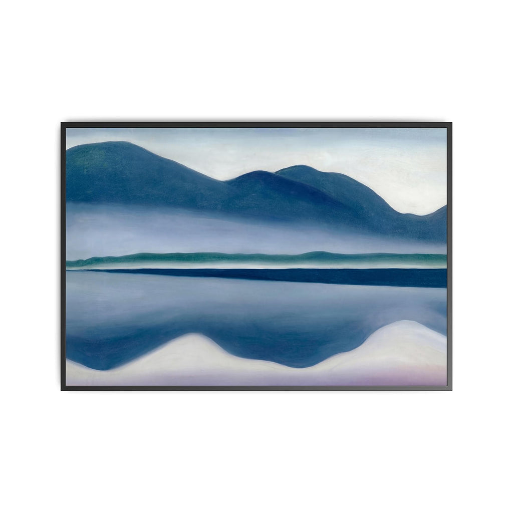 Lake George Reflection by Georgia O'Keeffe Archival Paper Print, American Modernism, Living Room Decor, Serene Nature, Gift For Art Lover