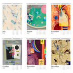 13 Artworks of Wassily Kandinsky 2026 Wall Calendar 11x16.5, Abstract Art Monthly Planner, Bauhaus Design 12 Month Hanging, Modern Artist