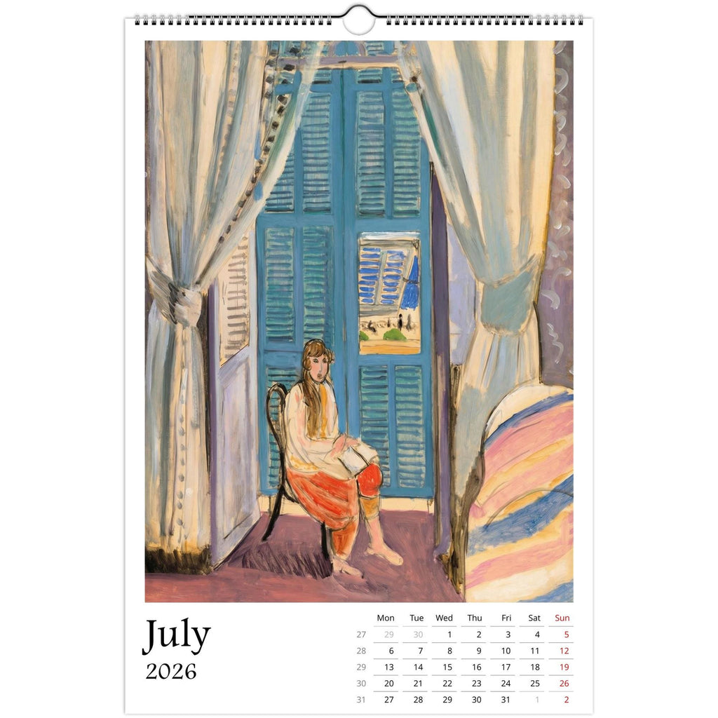 13 Artworks Of Modern Fauvism 2026 Wall Calendar 11x16.5, Henri Matisse, Vibrant Vibe, Vintage Monthly Planner, New Year Gift