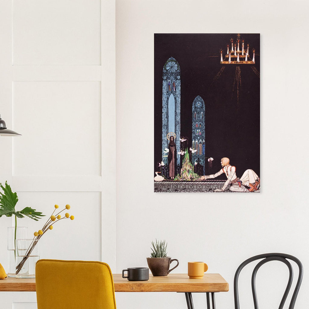 Kay Nielsen Art Print East of the Sun and West of the Moon Vintage Fairy Tale Illustration Dark Academia Art Nouveau and Vintage