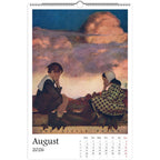 13 Artworks Of Maxfield Parrish 2026 Art Calendar 11x16.5, Golden Age Art, Classic View, Dreamy Aesthetic, Fantasy, Gift Idea