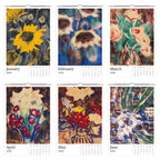 13 Artworks of Christian Rohlfs 2026 Art Calendar 11x16.5, German Expressionism, Floral Monthly Tracker, Vibrant Botanical Aesthetic