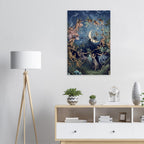 George Cruikshank The Fairy Ring Art Print Antique Moonlit Dance Engraving Gothic Folklore Wall Decor Unframed Myth & Symbolism