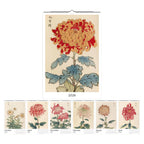 13 Artworks Of Vintage Botanical 2026 Wall Calendar 11x16.5, Keika Hasegawa, Japandi Floral Vibe, Plant Mom New Year Gift