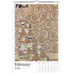 13 Artworks Of Gustav Klimt 2026 Art Calendar 11x16.5, Art Nouveau Movement, Masterpieces, Golden Aesthetic, Vintage Vibe, Art Gift