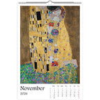 13 Artworks Of Gustav Klimt 2026 Art Calendar 11x16.5, Art Nouveau Movement, Masterpieces, Golden Aesthetic, Vintage Vibe, Art Gift