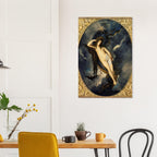 Nyx Night Goddess by Gustave Moreau Fine Art Print, Dark Academia Decor, Greek Mythology Wall Art, Symbolist Painting, Gothic Poster