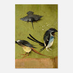 Hieronymus Bosch Birds Art Print Surreal Medieval Garden of Earthly Delights Detail Weird Renaissance Poster Animals & Creatures 682c7