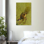 Hieronymus Bosch Medieval Monster Weird Bird Art Print Garden of Earthly Delights Surreal Renaissance Decor Dark Fantasy Macabre
