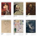 13 Artworks Of Ernst Josephson 2026 Art Calendar 11x16.5, Symbolism Art, Classic Fine Art, Vintage Aesthetic, Moody, Art Gift