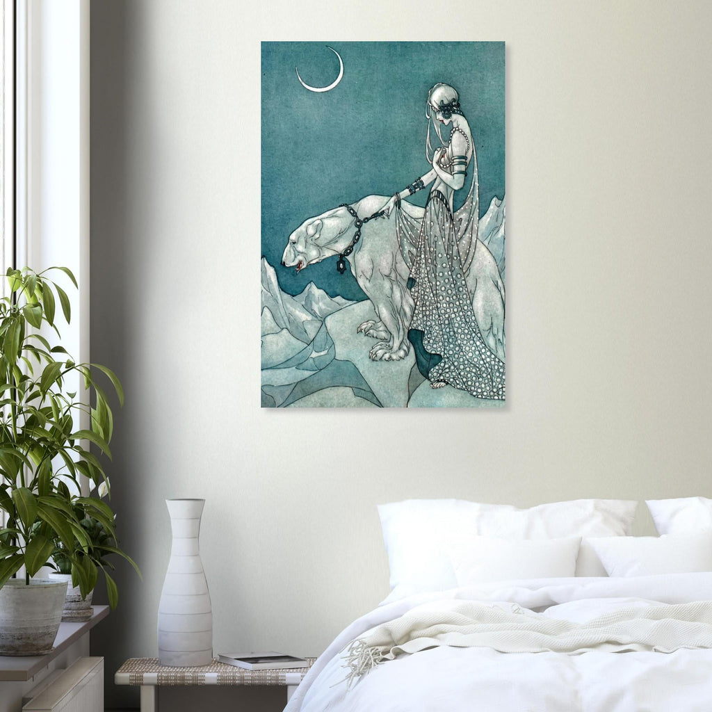 Kay Nielsen East of the Sun and West of the Moon Polar Bear Art Nouveau Vintage Fairy Tale Nordic Folk Art Art Nouveau and Vintage