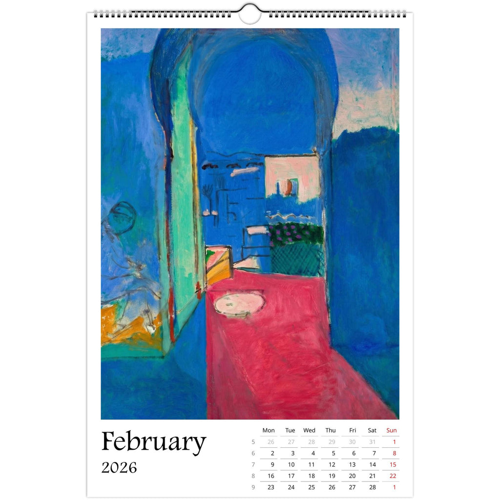 13 Artworks Of Modern Fauvism 2026 Wall Calendar 11x16.5, Henri Matisse, Vibrant Vibe, Vintage Monthly Planner, New Year Gift