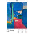 13 Artworks Of Modern Fauvism 2026 Wall Calendar 11x16.5, Henri Matisse, Vibrant Vibe, Vintage Monthly Planner, New Year Gift