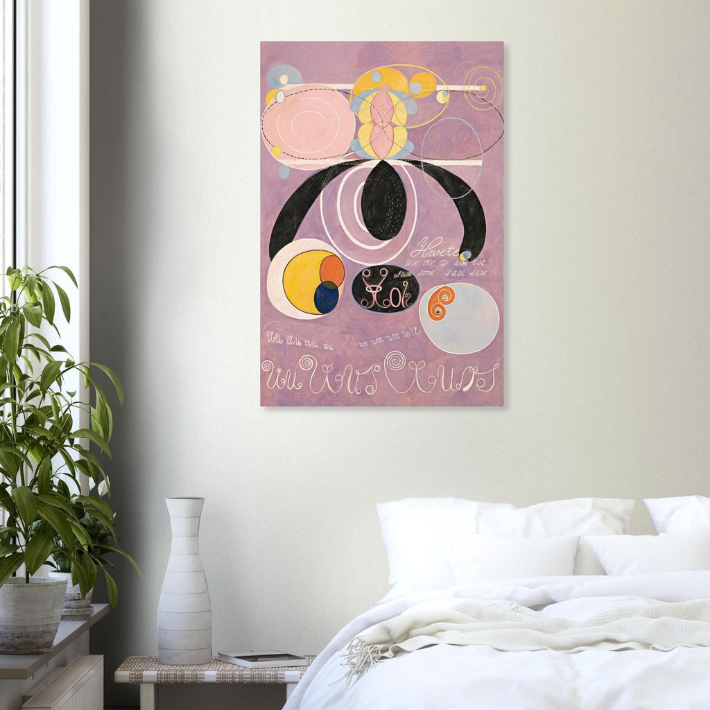 The Ten Largest No. 6 By Hilma Af Klint, Art Print, Fine Art Poster, Mystical Wall Art, Modern Abstract Painting, Canvas Wall Art