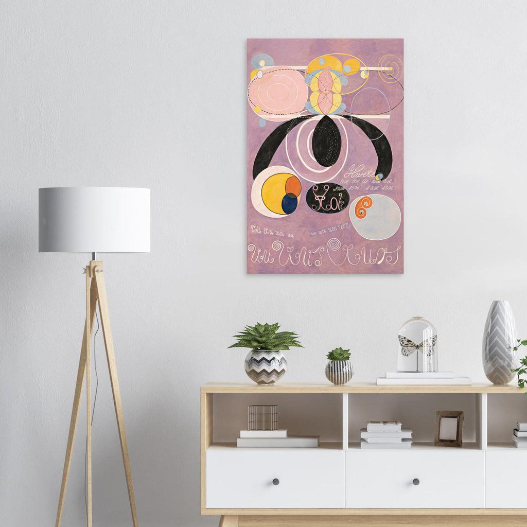 The Ten Largest No. 6 By Hilma Af Klint, Art Print, Fine Art Poster, Mystical Wall Art, Modern Abstract Painting, Canvas Wall Art