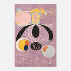 The Ten Largest No. 6 By Hilma Af Klint, Art Print, Fine Art Poster, Mystical Wall Art, Modern Abstract Painting, Canvas Wall Art