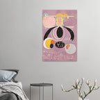 The Ten Largest No. 6 By Hilma Af Klint, Art Print, Fine Art Poster, Mystical Wall Art, Modern Abstract Painting, Canvas Wall Art